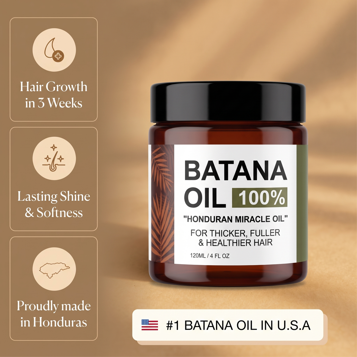 Batana Natural Hair Growth Oil